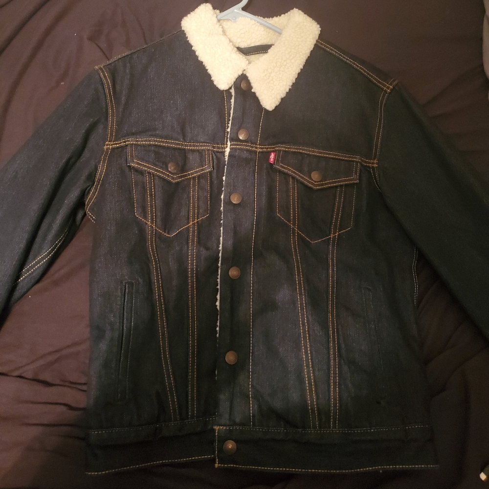 Men's Levi's® Sherpa-Lined Trucker Jacket